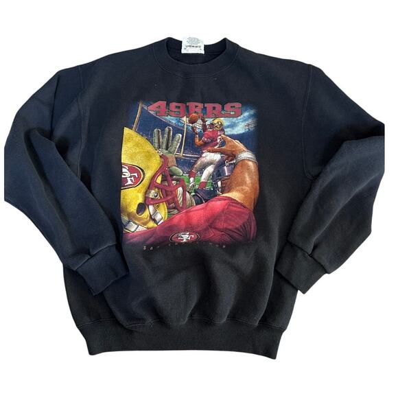 Vintage Lee Sport San Francisco 49ers Graphic Sweatshirt XL - Picture 1 of 4